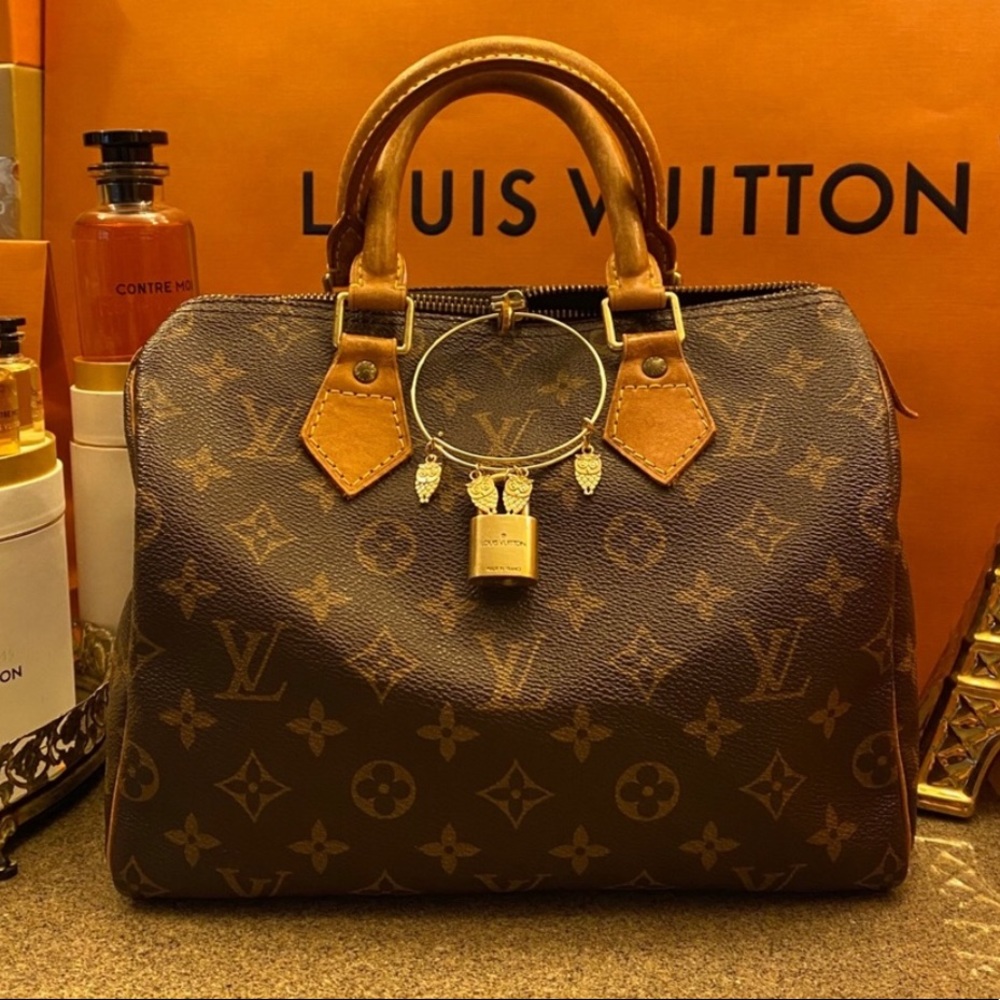 100% Authentic Louis Vuitton Speedy 25 Monogram